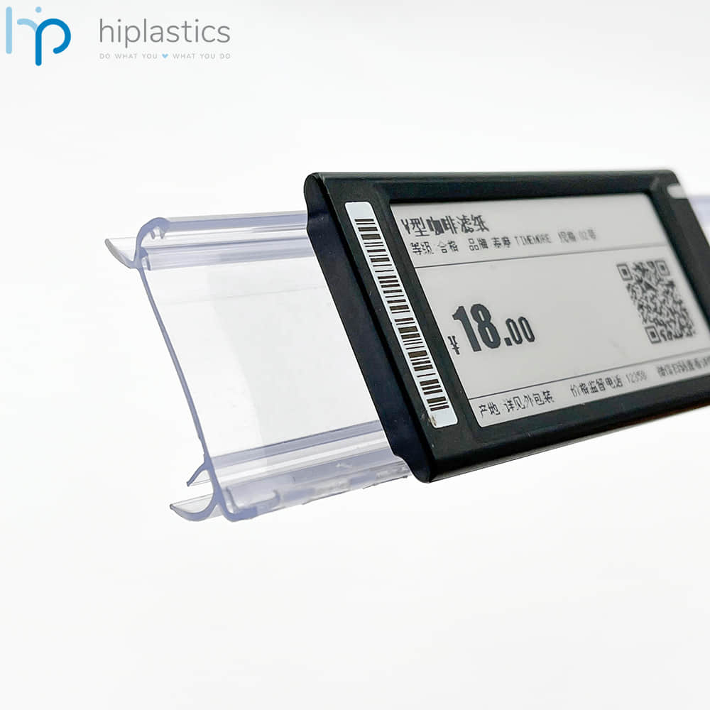 Hiplastics ABINC52 Clip-in Rail for Hanshow/Pricer ESL Electronic Shelf Label缩略图