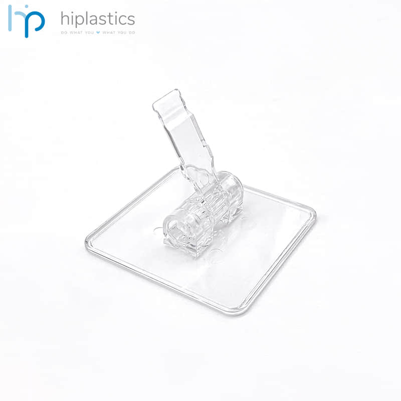 Hiplastics HYZ13002 Plastic Universal ESL 2.2” Table Stand for Hanshow and SoluM Labels缩略图