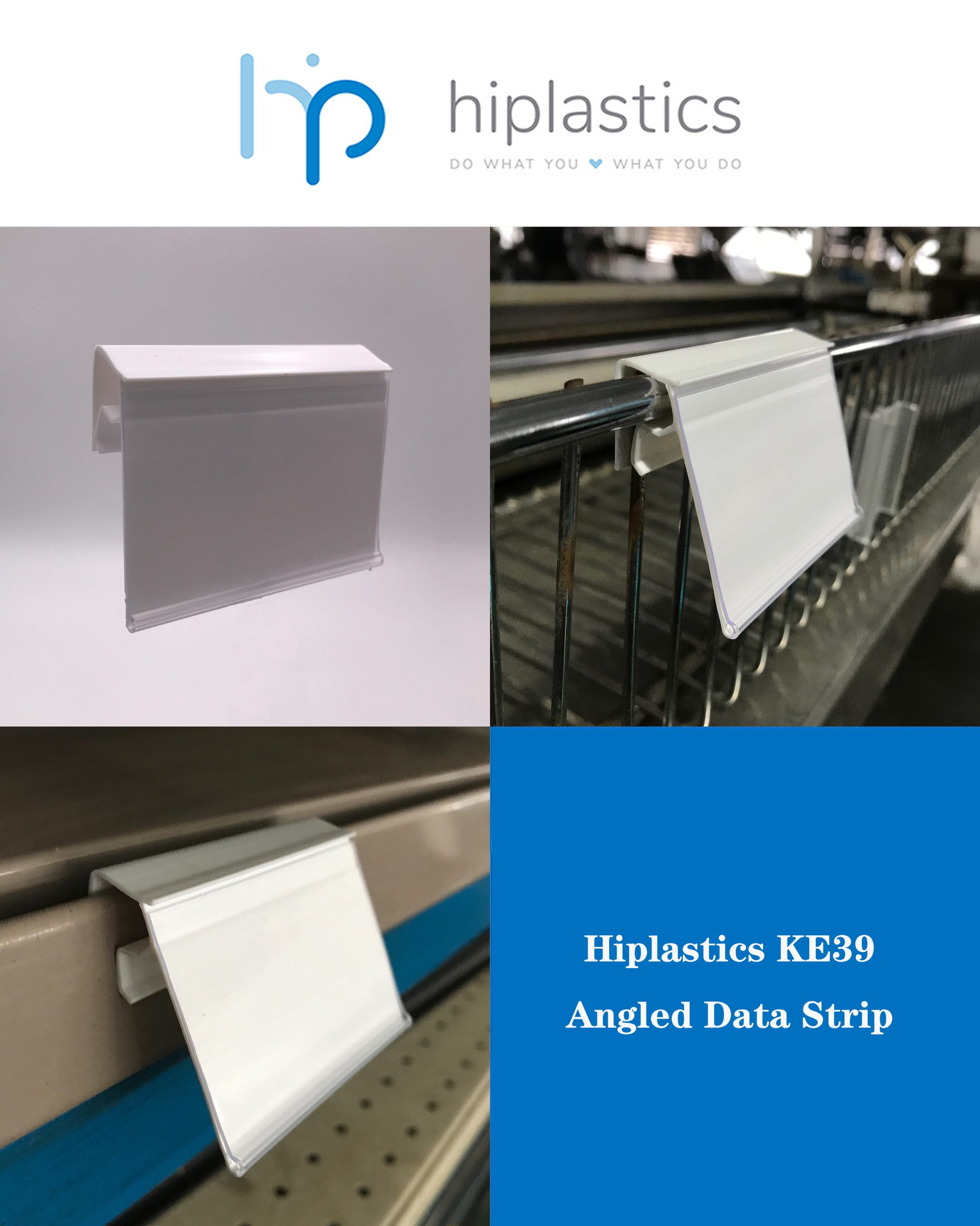 Hiplastics KE39 Angled Data Strip Using in Store缩略图