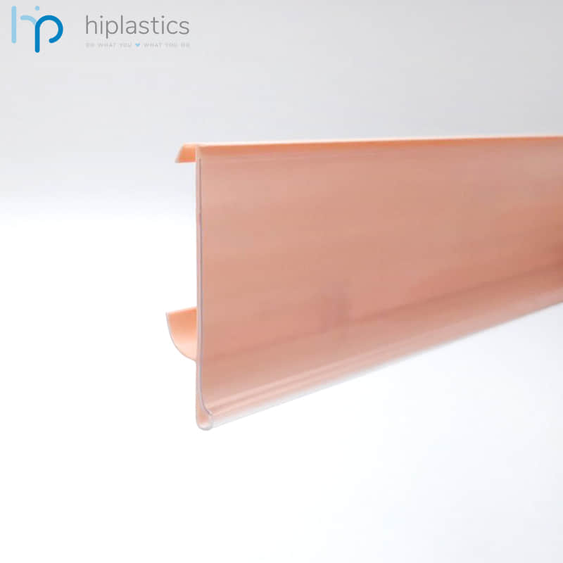 Hiplastics TEG39 Warehouse Shelf Label Holder for Supermarket Price Display缩略图