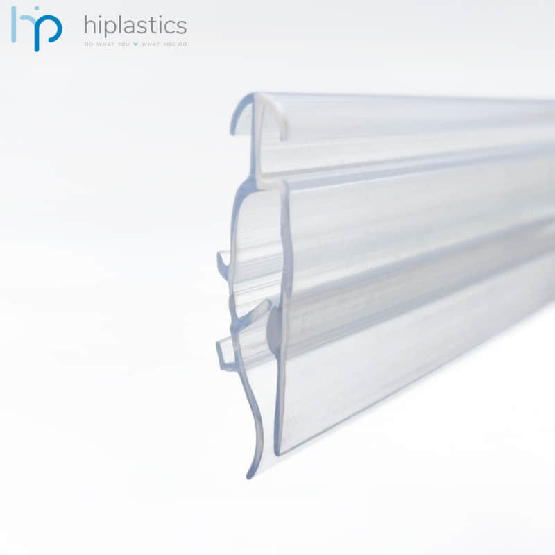 Hiplastics Gripper Profilé plastique Fabricant Bande PVC Suspension d'affiche personnalisée pour supermarché缩略图