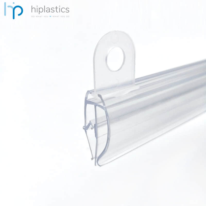 Hiplastics Gripper02 Support de suspension d'affiches en PVC pour l'affichage dans les supermarchés缩略图