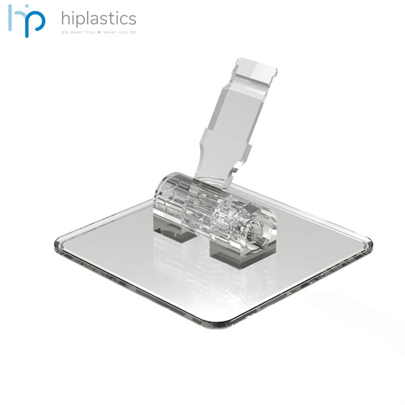 Hiplastics HYZ13002 Plastic Universal ESL 2.2” Table Stand for Hanshow and SoluM Labels缩略图