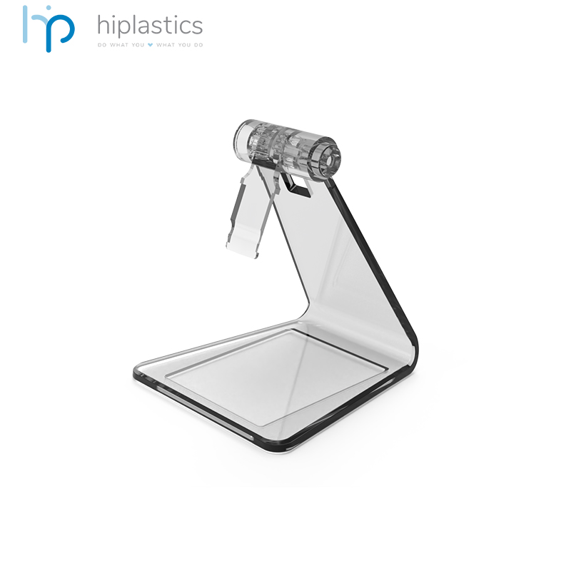 Hiplastics HYZ13025-1 Plastic Universal ESL 4.2” Table Stand for Hanshow and SoluM Labels缩略图