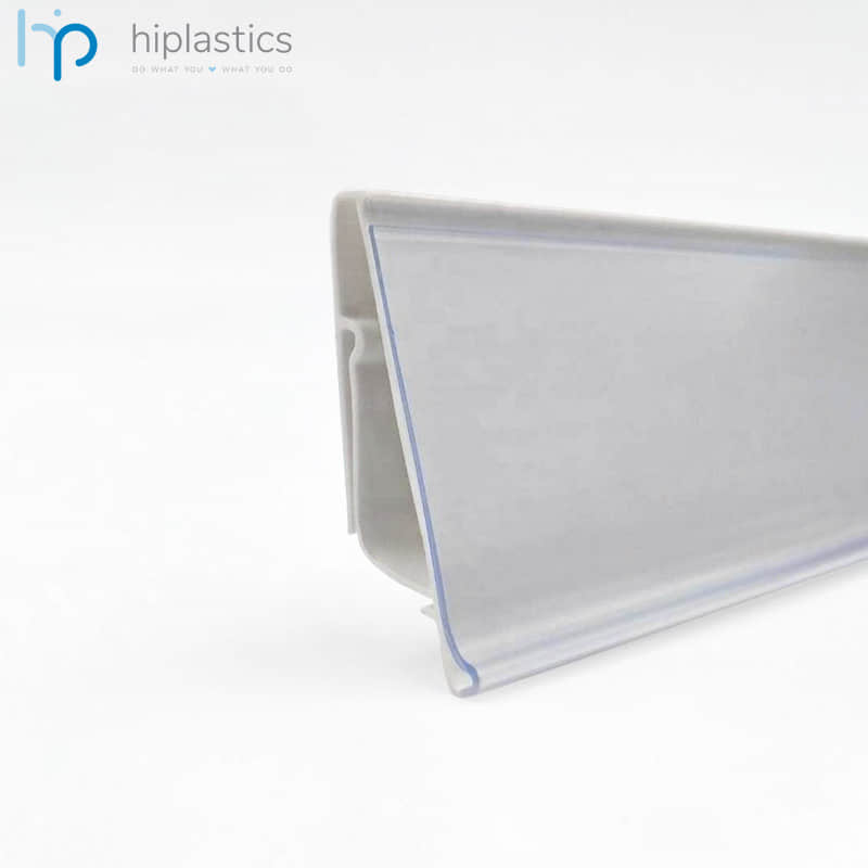 Hiplastics LH015 Porte-étiquette d'étagère en plastique transparent pour l'affichage des prix dans les supermarchés缩略图