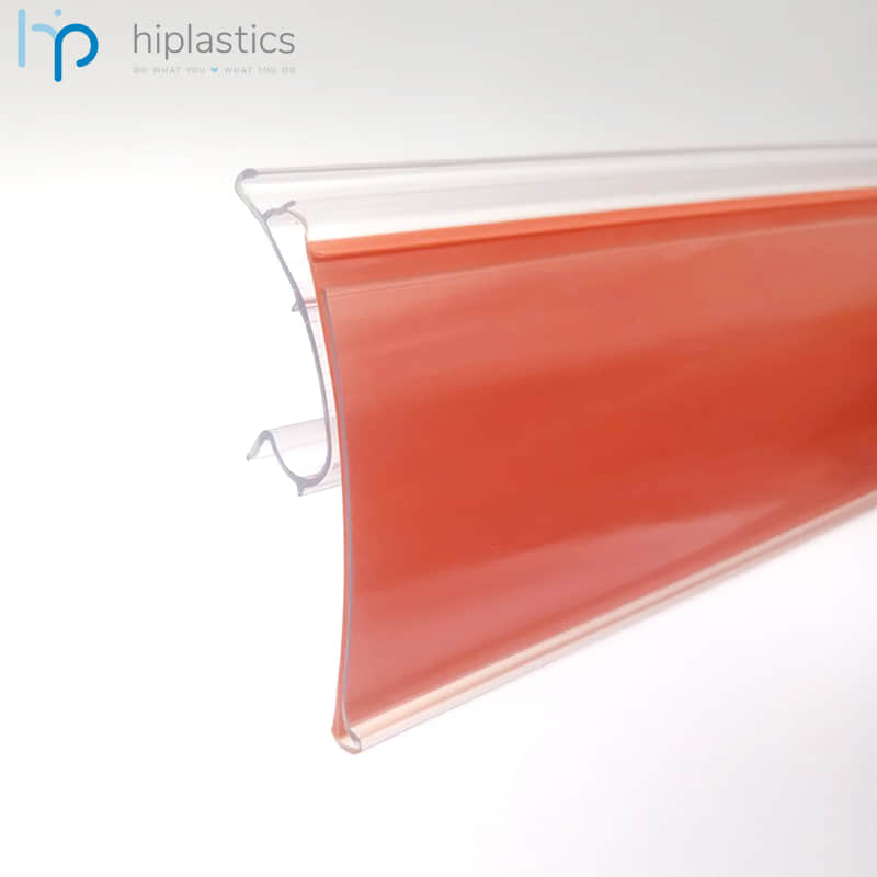 Hiplastics LH020 Porte-étiquette papier en PVC pour supermarché缩略图
