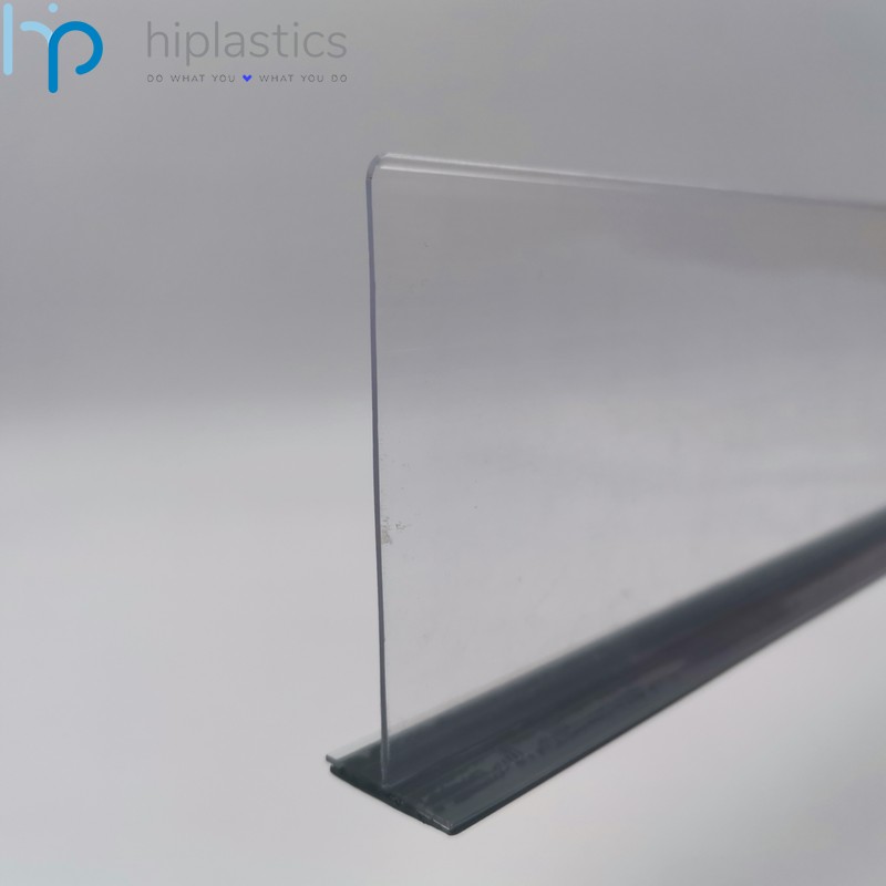 Hiplastics T80 Plastique PVC en forme de T Intercalaires d'épicerie缩略图
