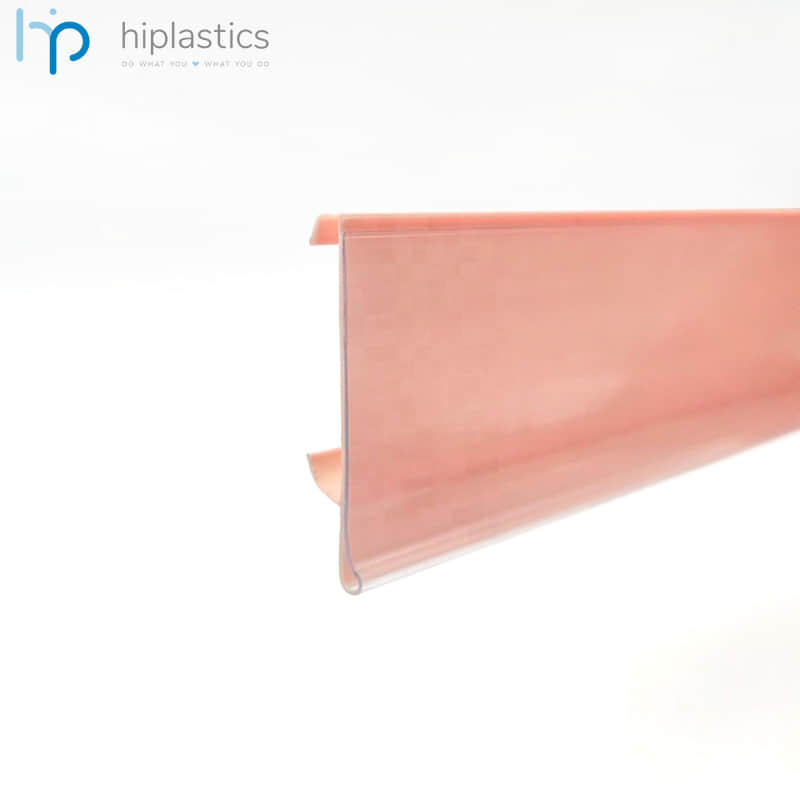 Hiplastics TEG65 Porte-étiquette en plastique pour l'affichage des prix dans les supermarchés缩略图